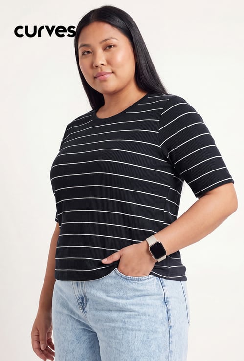 Women Striped T-shirt