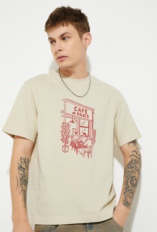 URB_N Men Graphic Print T-shirt