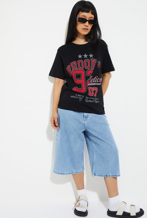 ALAYA F x URB_N Women Printed T-shirt