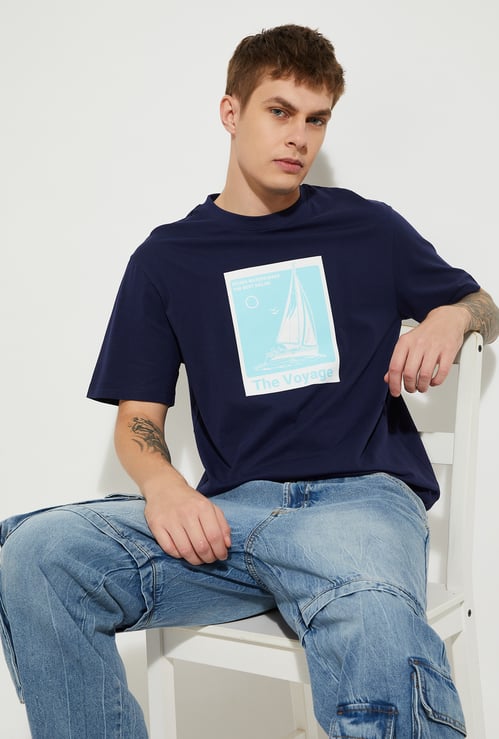 Men Graphic Print T-shirt