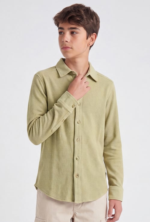 Boys Solid Shirt