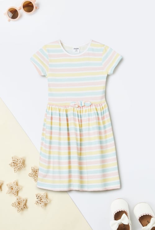 Girls Striped Dress