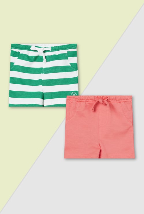 Boys Assorted Shorts - Pack of 2