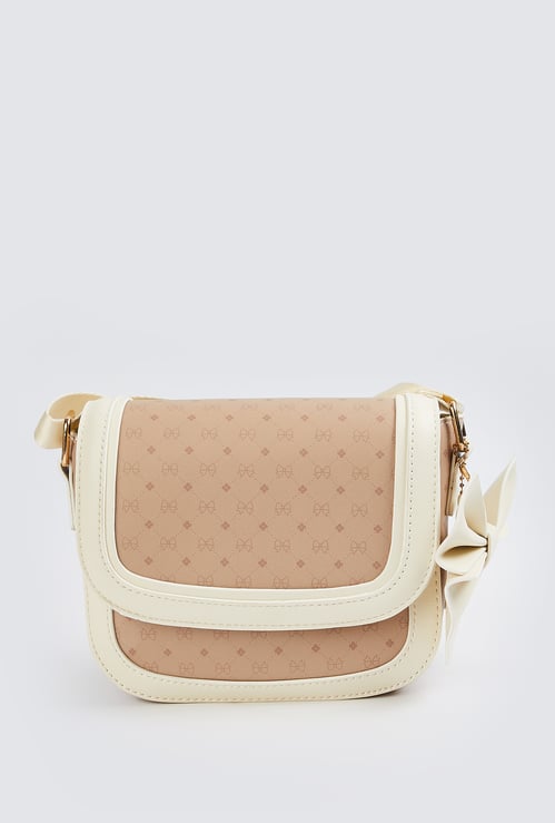 Girls Printed Sling Bag
