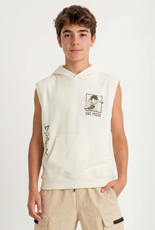 Boys One Piece Hooded T-shirt