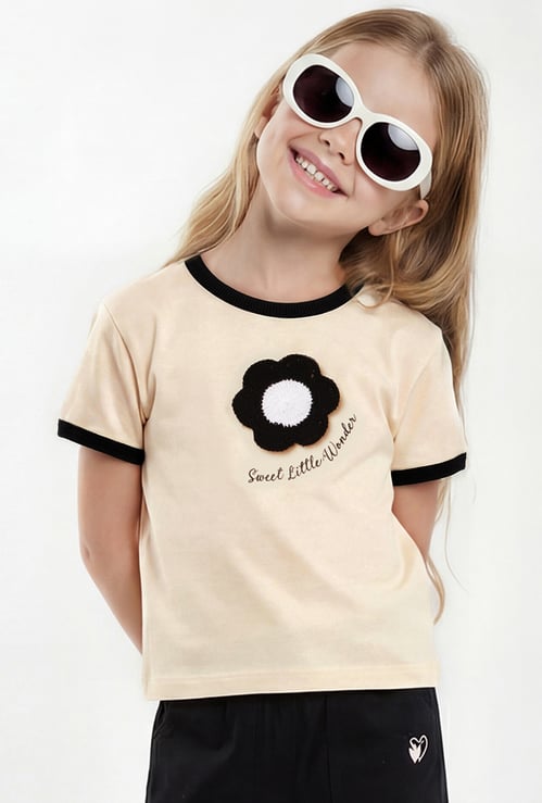 Girls Applique T-shirt