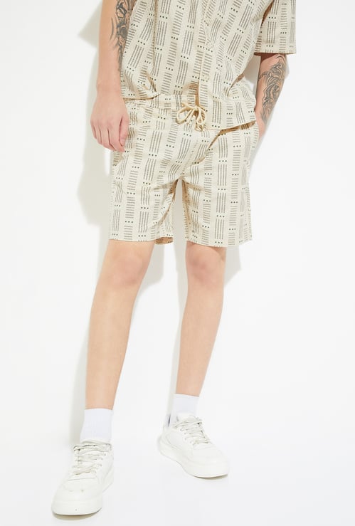 URB_N Men Patterned Shorts