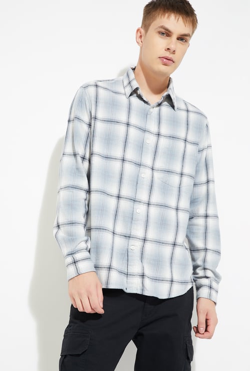 URB_N Men Checked Shirt