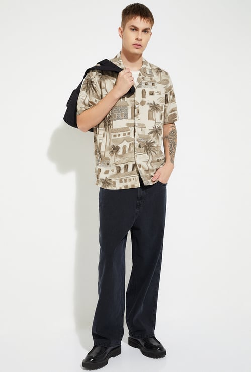 URB_N Men Printed Resort Shirt