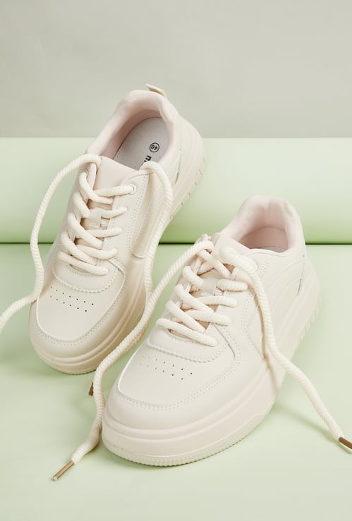 Women Perforated Sneakers