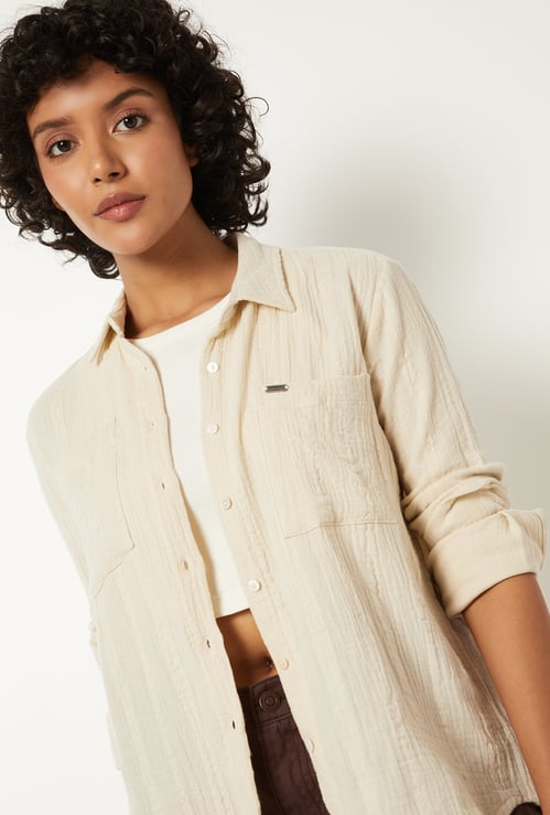 Women Textured Shirt