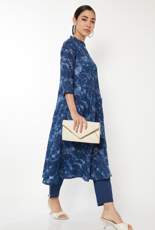 Women Printed A-Line Kurta Set