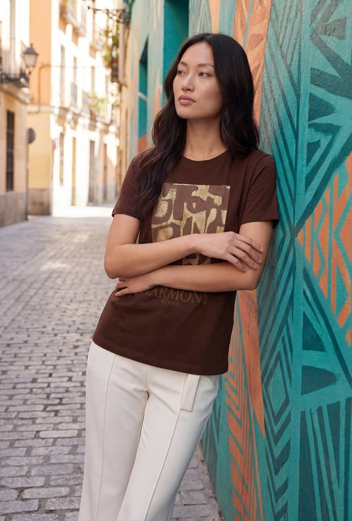 Women Embroidered T-shirt
