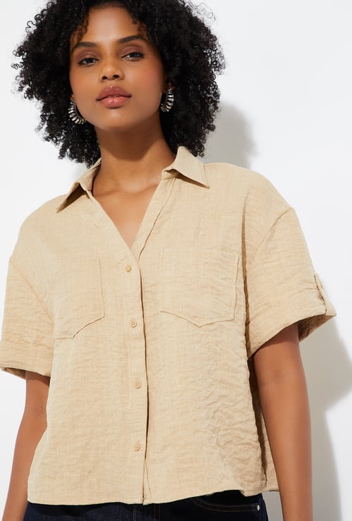 URB_N Women Solid Shirt