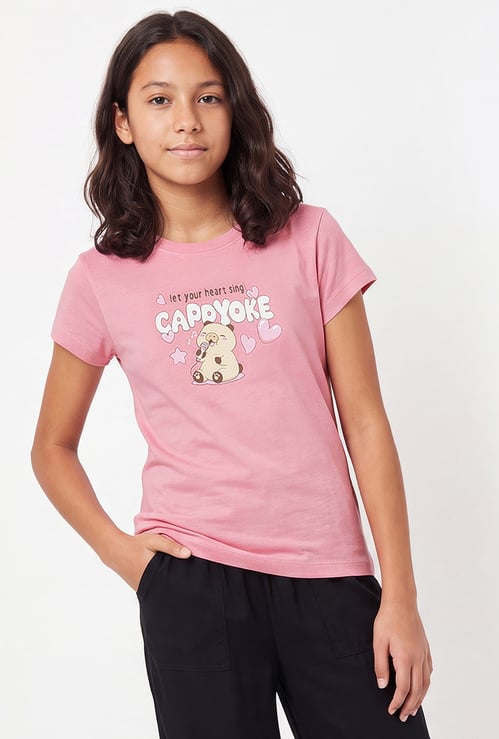 Girls Printed T-shirt