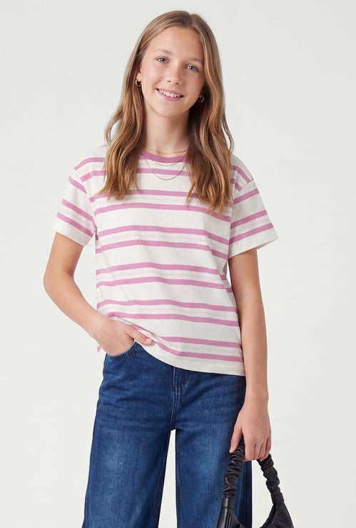 Girls Striped T-shirt