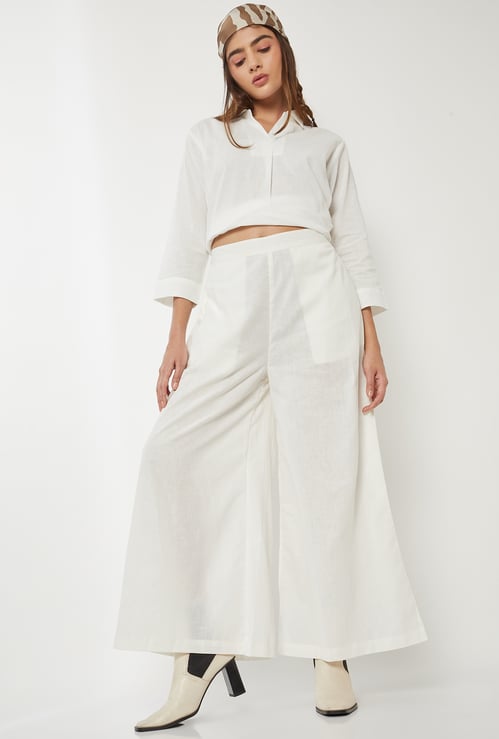 Women Solid Palazzos