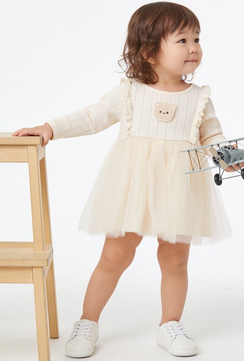 Girls Applique Dress