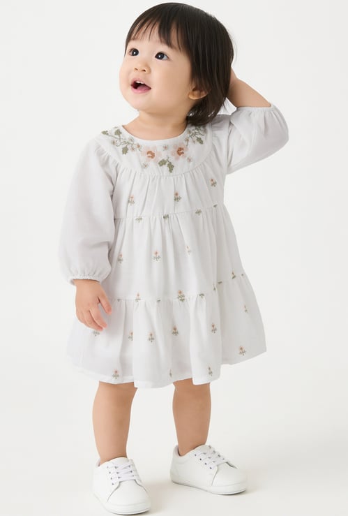 Girls Embroidered Dress