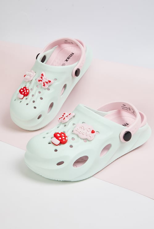Girls Clogs with Charms