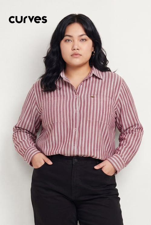 Women Striped Shirt