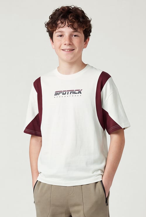 Boys Colourblock T-shirt