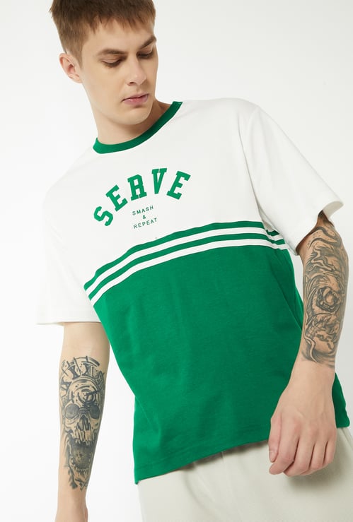 Men Colourblock T-shirt