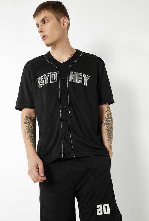 Men Solid Sports T-shirt
