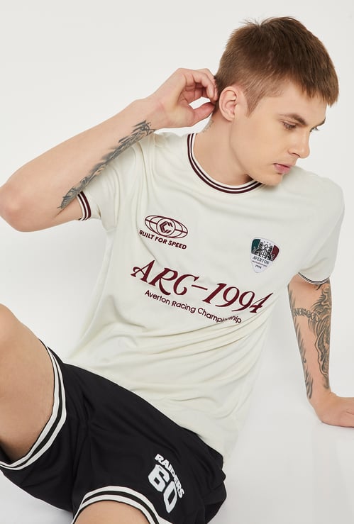 Men Printed Sports T-shirt