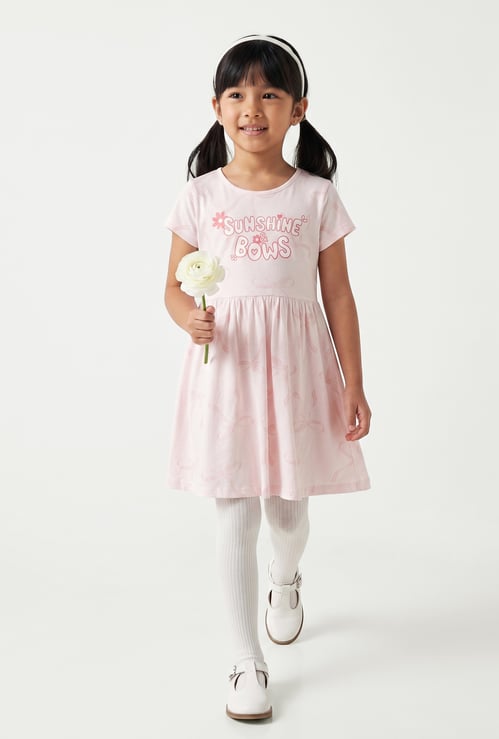 Girls Printed Dress
