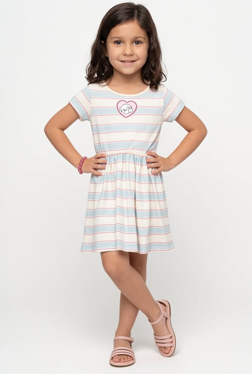 Girls Striped Dress