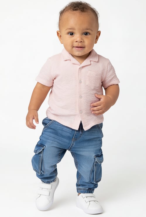 Boys Textured Shirt