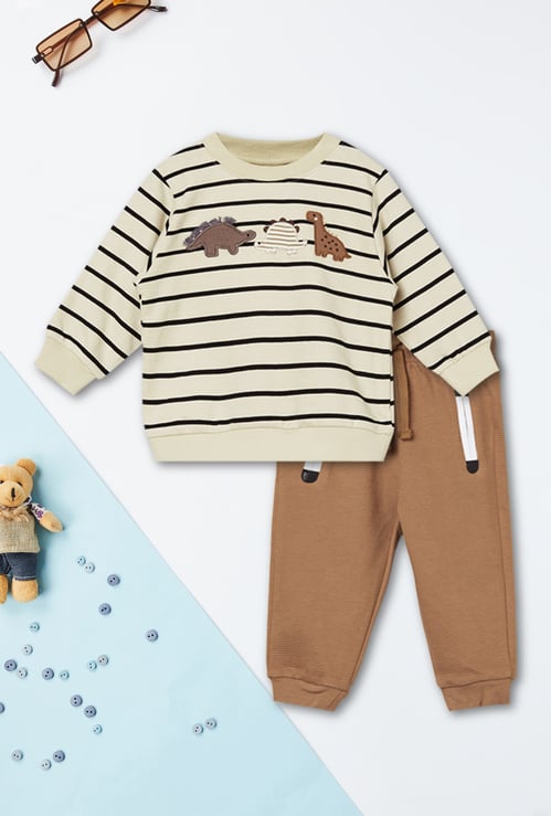 Boys Applique Joggers Set