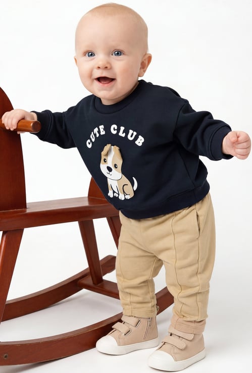 Boys Printed Trousers Set