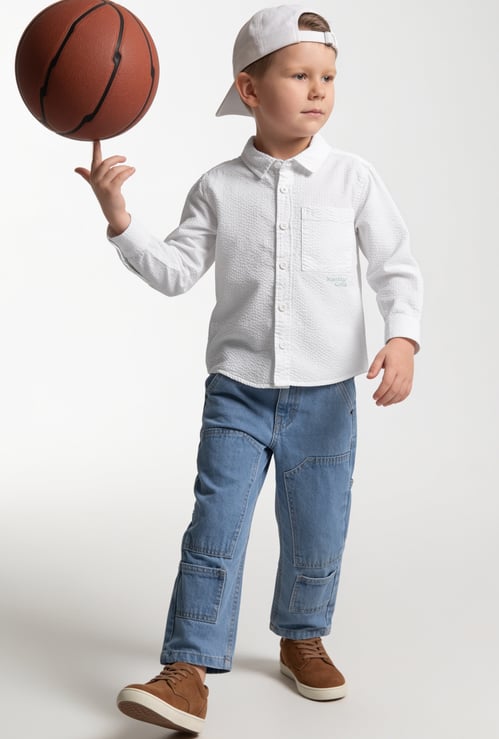 Boys Solid Shirt