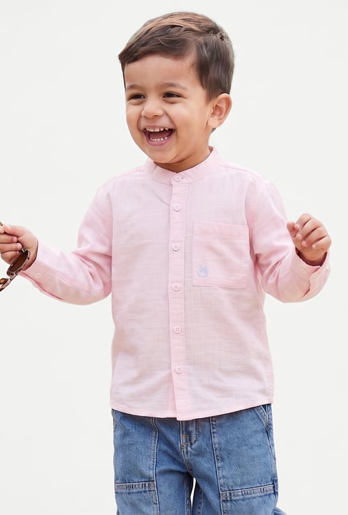 Boys Solid Shirt