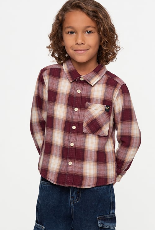 Boys Checked Shirt