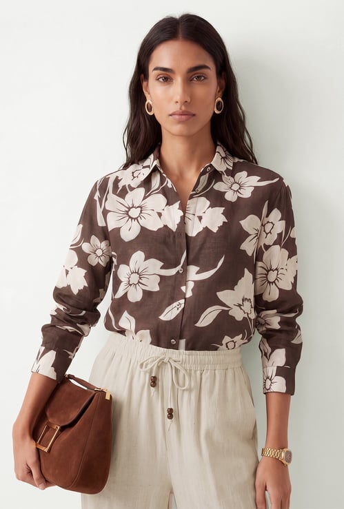Women Floral Print Shirt
