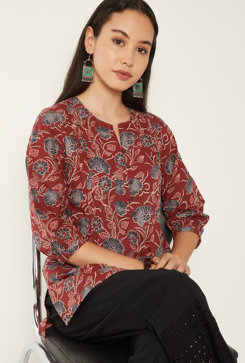 Women Printed Straight Kurti