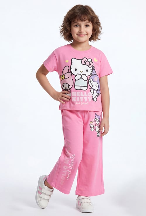 Girls Hello Kitty Trousers Set