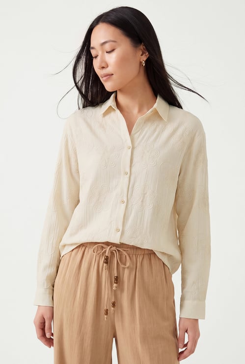 Women Embroidered Shirt