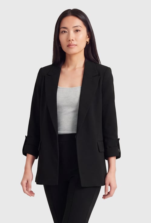Women Solid Blazer