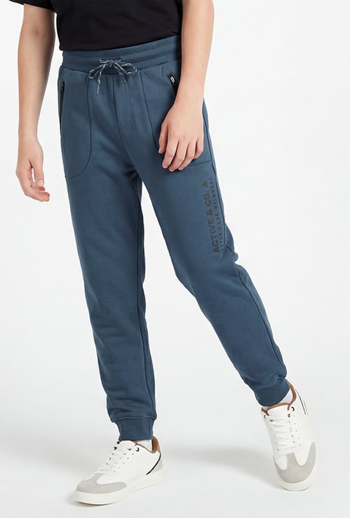 Boys Solid Joggers