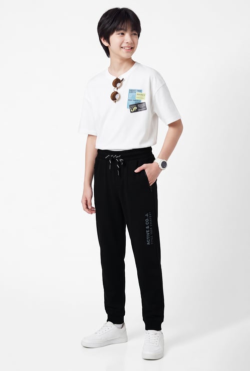 Boys Solid Joggers