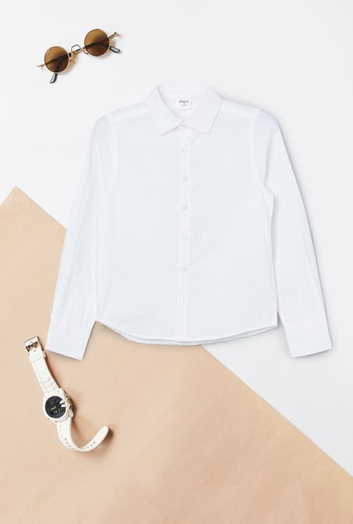 Boys Solid Shirt