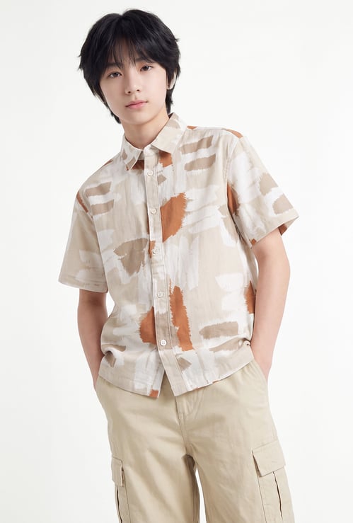 Boys Printed Shirt