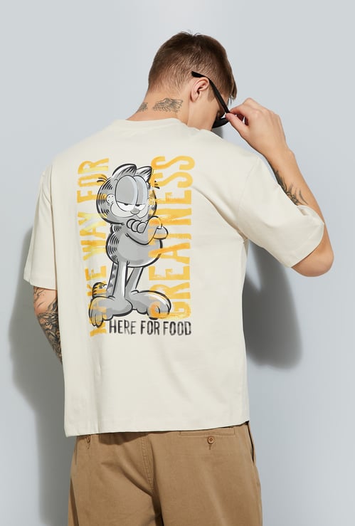 URB_N Men Garfield Printed T-shirt