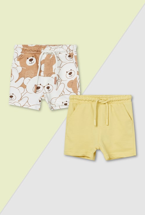 Boys Assorted Shorts - Pack of 2
