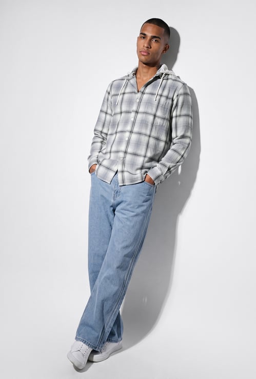 URB_N Men Checked Shirt