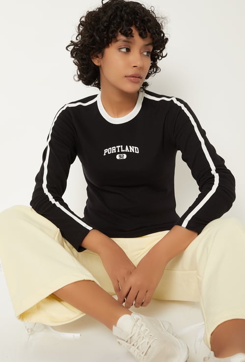 Women Printed Sports T-shirt